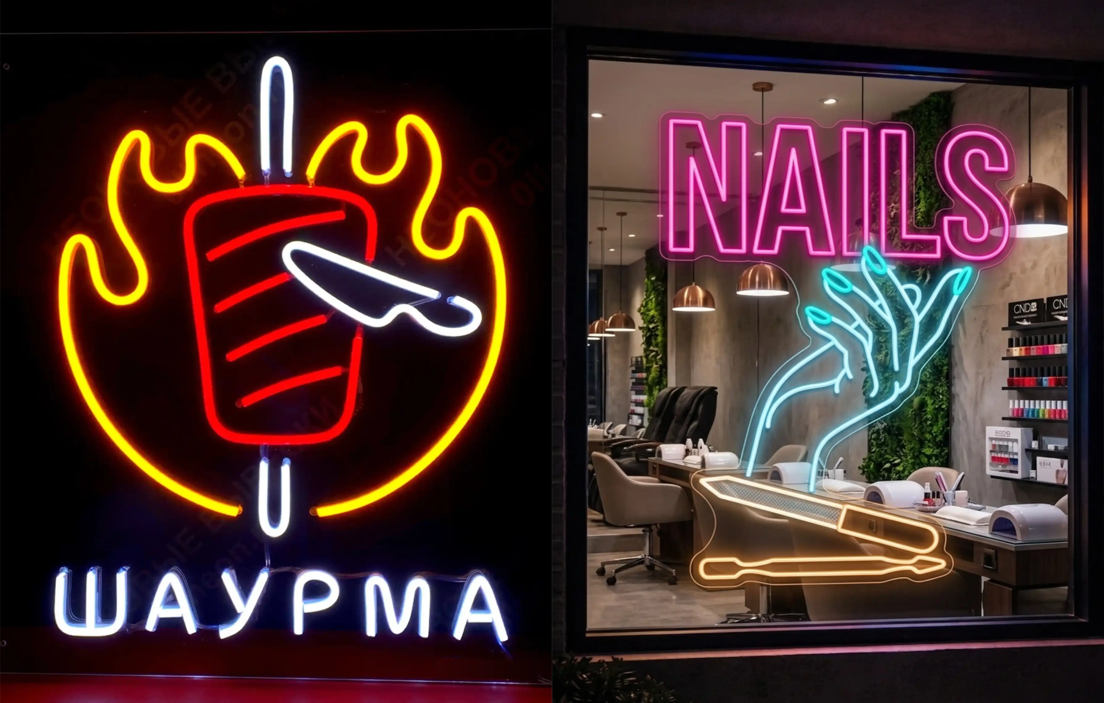 Неон двокольоровий Одеса